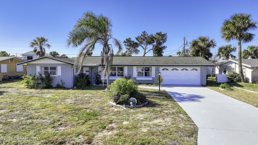 This newly updated beachside home sits high on a dune and is - Beach Home for sale in Daytona Beach, Florida on Beachhouse.com