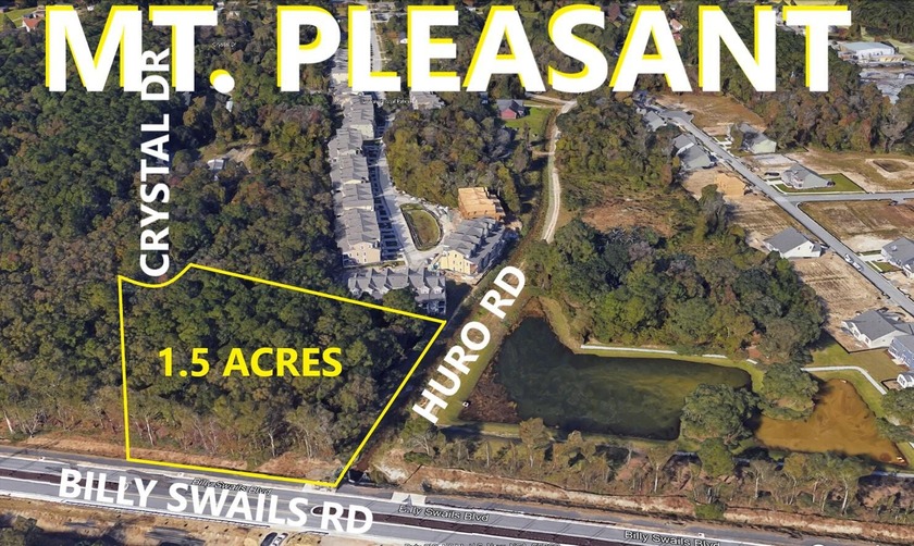 ****ATTENTION INVESTORS & BUILDERS!!!**** OVER 1.5 ACRES!!!*** - Beach Lot for sale in Mount Pleasant, South Carolina on Beachhouse.com