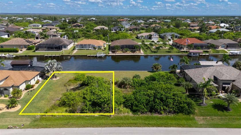 WATERFRONT lot with a CONCRETE SEAWALL located in the highly - Beach Lot for sale in Port Charlotte, Florida on Beachhouse.com
