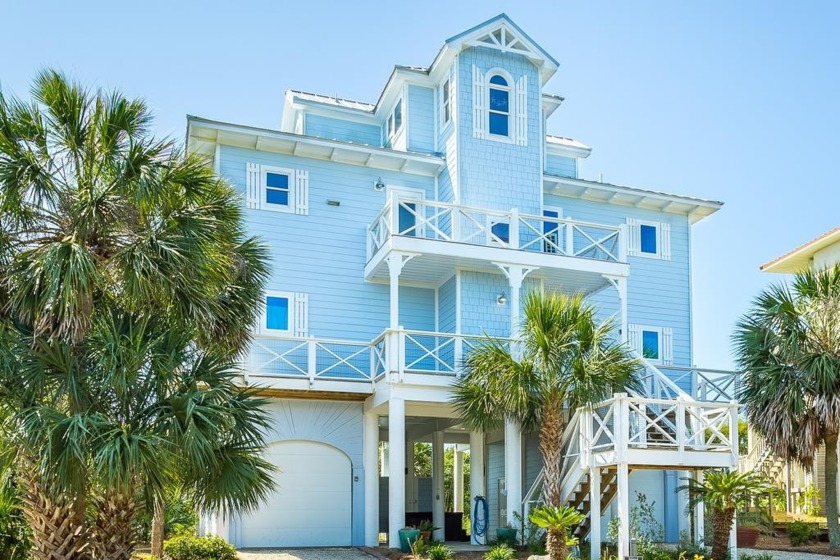Enjoy privacy with Island Rhythm, an updated beachfront home - Beach Home for sale in St. George Island, Florida on Beachhouse.com