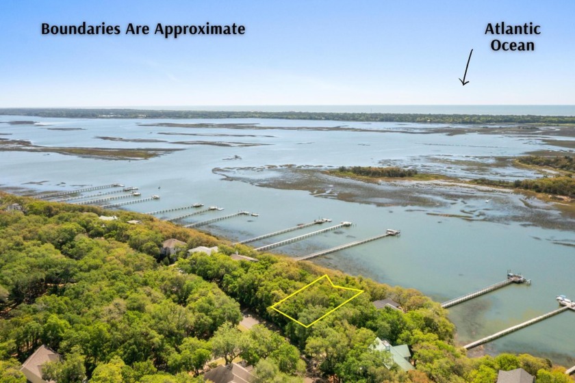 Take in stunning water and marsh views from this deepwater - Beach Lot for sale in Johns Island, South Carolina on Beachhouse.com