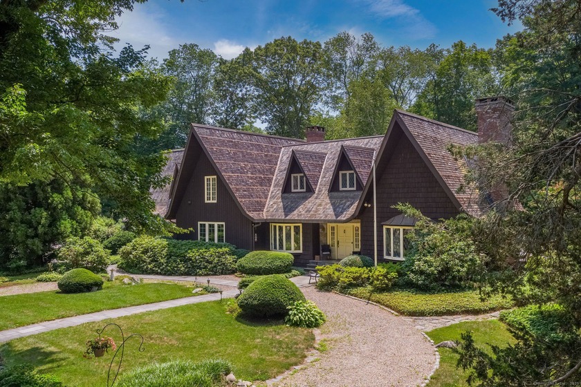 Welcome to Ten Gables, an iconic residence nestled on 2.9 acres - Beach Home for sale in Old Lyme, Connecticut on Beachhouse.com