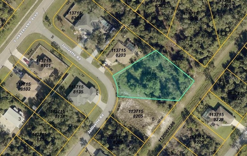 Lovely, almost half acre, oversized lot, larger than two - Beach Lot for sale in North Port, Florida on Beachhouse.com