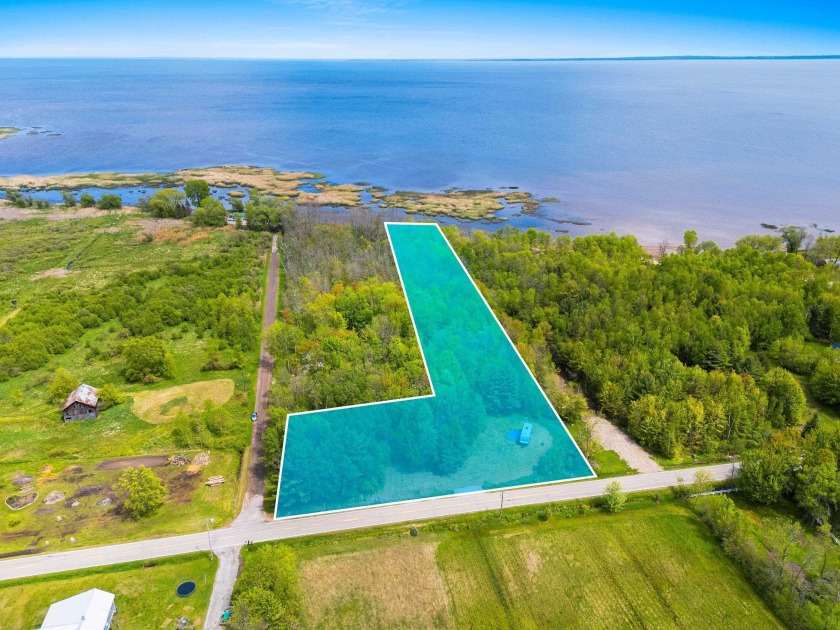 Check out this Bayfront property! Delineation already complete - Beach Acreage for sale in Oconto, Wisconsin on Beachhouse.com