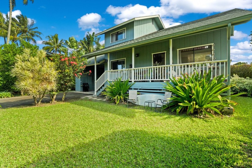 Enjoy beautiful mountain and waterfall views from this lovely - Beach Home for sale in Hanalei, Hawaii on Beachhouse.com