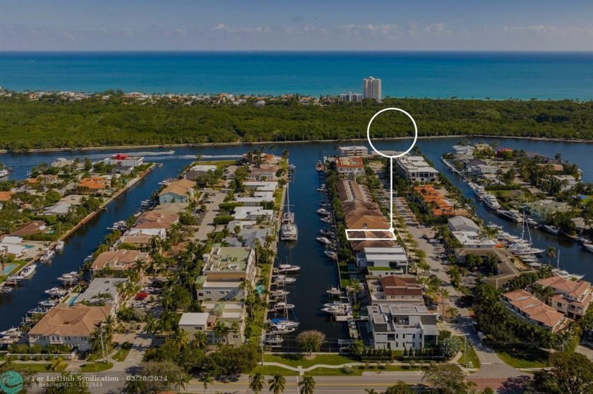 Introducing an exceptional waterfront townhouse in the highly - Beach Condo for sale in Fort Lauderdale, Florida on Beachhouse.com