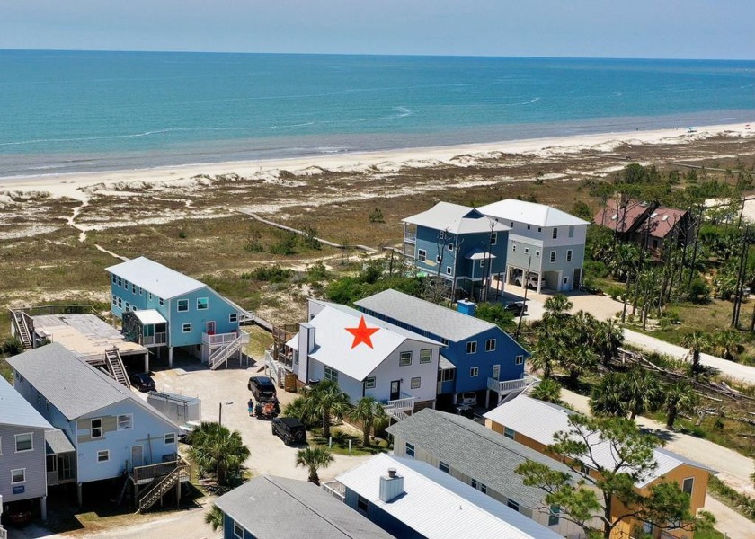 Kick back on your back porch or 2nd level open deck and relax - Beach Home for sale in Cape San Blas, Florida on Beachhouse.com