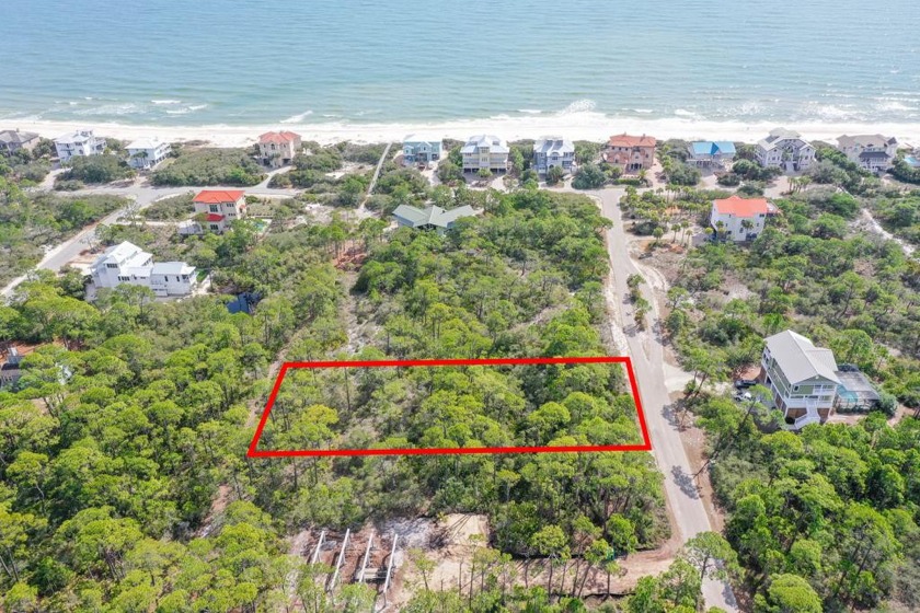 Beautiful one acre interior lot for sale in the St. George - Beach Lot for sale in St. George Island, Florida on Beachhouse.com