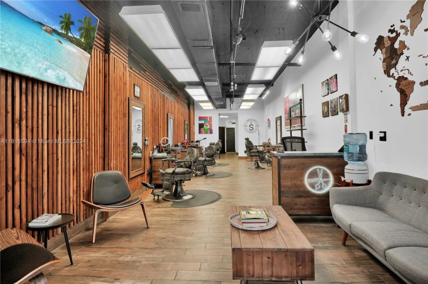 Welcome to this rare opportunity to own a thriving barbershop in - Beach Commercial for sale in Miami Beach, Florida on Beachhouse.com