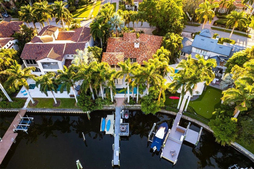 This spectacular Mediterranean home is located on the coveted - Beach Home for sale in St. Petersburg, Florida on Beachhouse.com