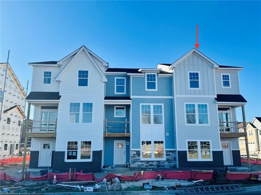 Under Construction: End Unit townhome condo w/rear load 2 car - Beach Condo for sale in Chesapeake, Virginia on Beachhouse.com