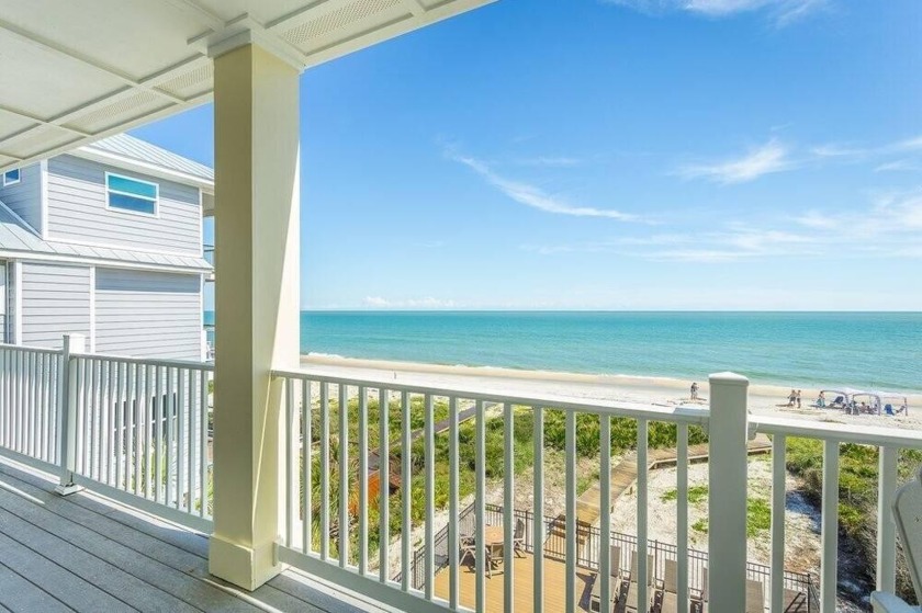 Welcome to *HEADED WEST*! This fabulous beachfront home is - Beach Home for sale in St. George Island, Florida on Beachhouse.com