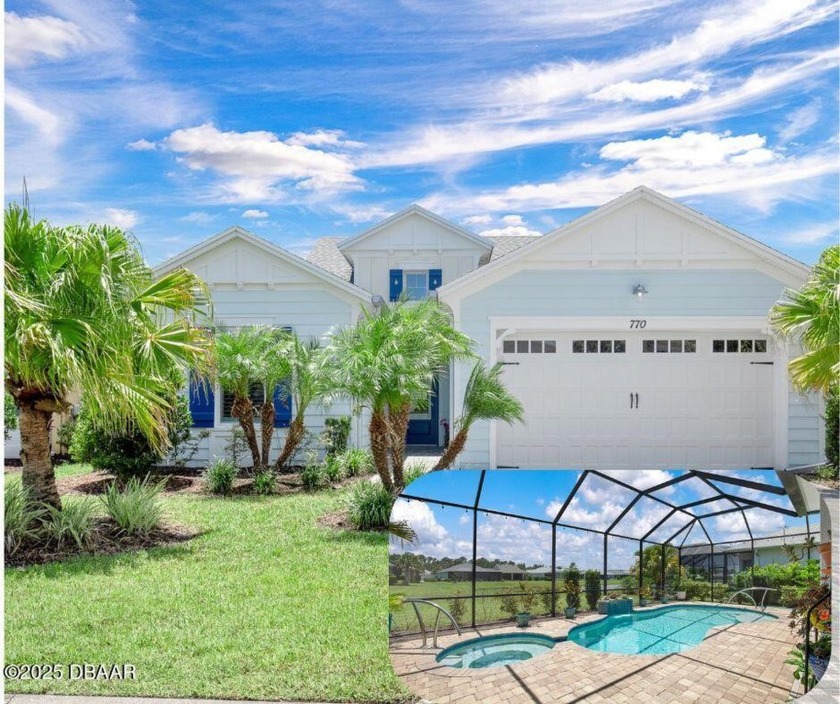 Price DROP! Great price for a pool home!Tropical-inspired - Beach Home for sale in Daytona Beach, Florida on Beachhouse.com