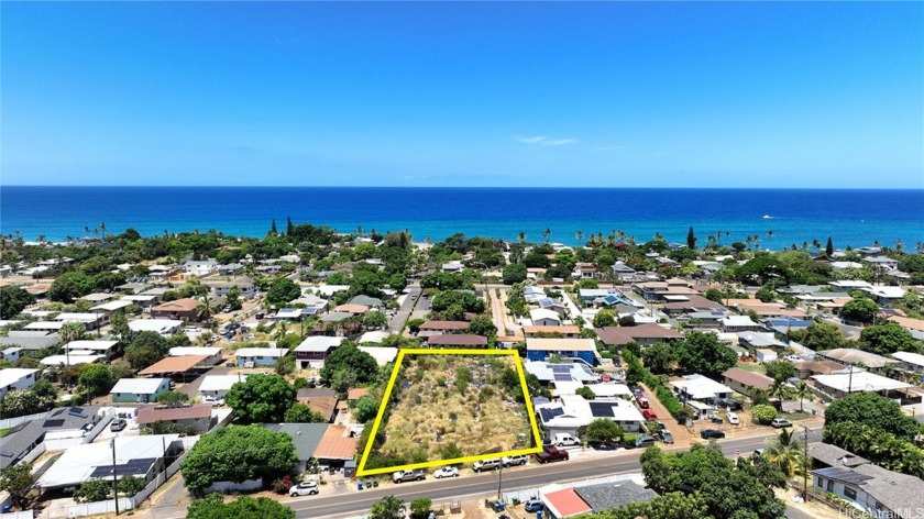 Over 25000+ sq. ft.  And offers prime residential zoning of R-5 - Beach Lot for sale in Waianae, Hawaii on Beachhouse.com