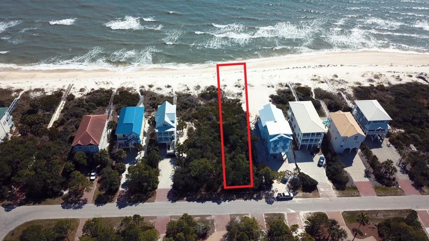 BEACHFRONT LOT in the St. George Island Plantation subdivision - Beach Lot for sale in St. George Island, Florida on Beachhouse.com
