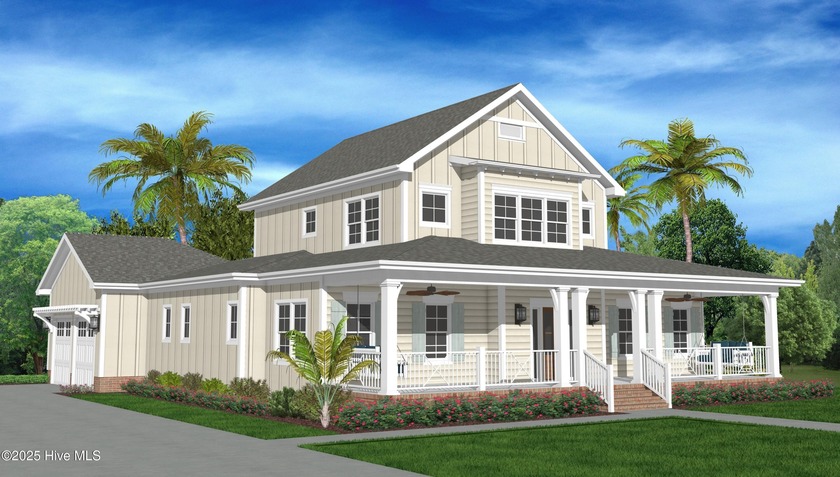 This refreshing new construction home is sure to delight with - Beach Home for sale in Oak Island, North Carolina on Beachhouse.com