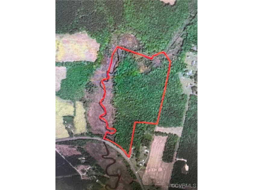 37 acres with a mix of timber that borders North End Branch - Beach Acreage for sale in North, Virginia on Beachhouse.com
