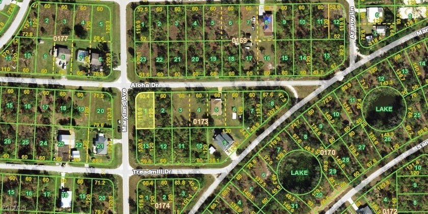 Beautifull corner lot offers a unique opportunity to build the - Beach Lot for sale in Punta Gorda, Florida on Beachhouse.com