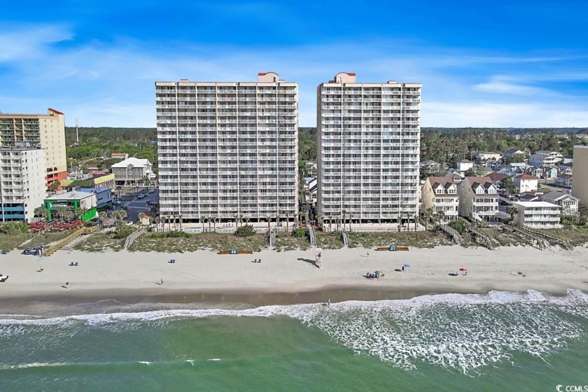 Step right onto the sand from this desirable first-floor, direct - Beach Condo for sale in North Myrtle Beach, South Carolina on Beachhouse.com