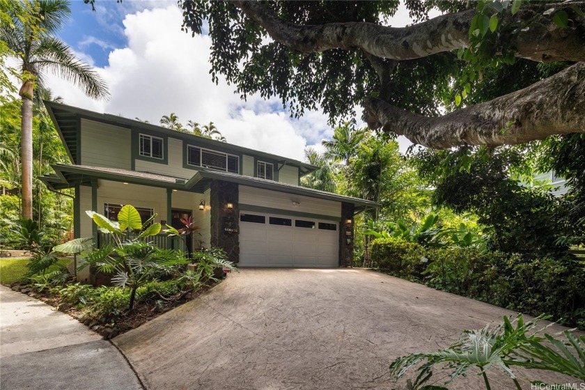 Escape to your serene oasis! Surrounded by lush tropical - Beach Home for sale in Kaneohe, Hawaii on Beachhouse.com