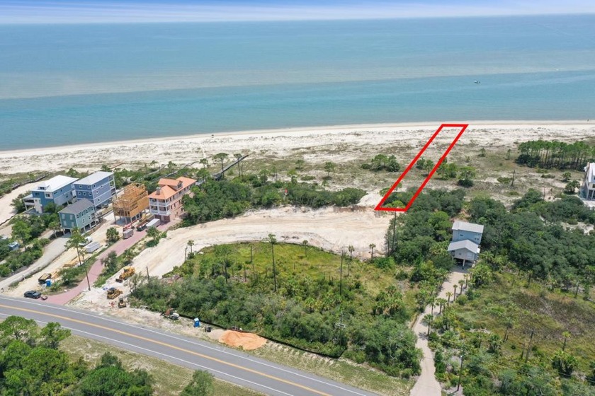 Experience coastal bliss at this gulf front lot in Indian Pass - Beach Lot for sale in Port St Joe, Florida on Beachhouse.com