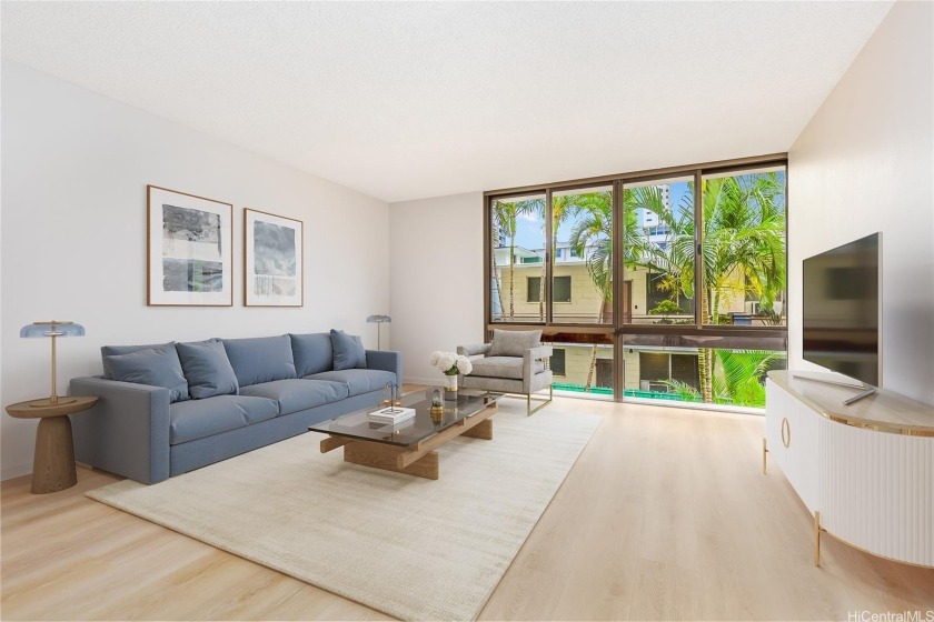 Discover this newly renovated 2-bed, 2-bathroom corner unit, a - Beach Condo for sale in Honolulu, Hawaii on Beachhouse.com