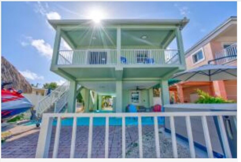 Key Largo Bayside CBS Waterfront home 2 bedroom 3 bath with - Beach Home for sale in Key Largo, Florida on Beachhouse.com