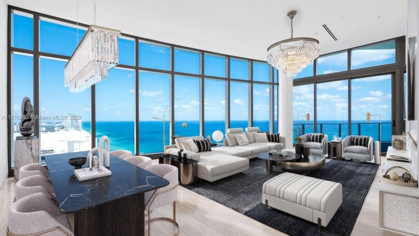 One-of-a-kind lower penthouse with 13 ft ceilings. This - Beach Condo for sale in Sunny  Isles  Beach, Florida on Beachhouse.com