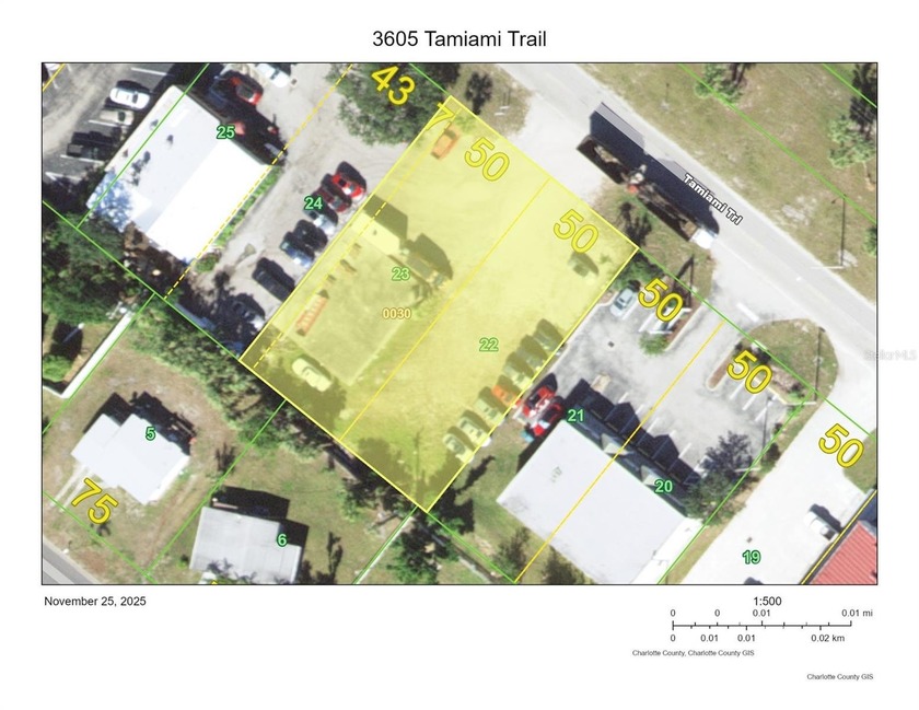 This 100 x 150 ft Commercial General (CG)-zoned parcel on U.S - Beach Lot for sale in Port Charlotte, Florida on Beachhouse.com