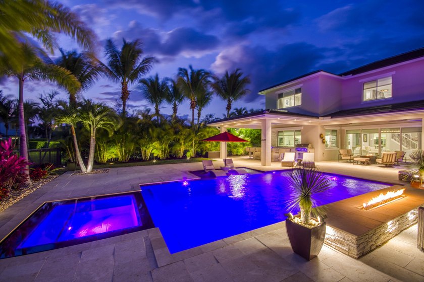 Private Resort - Style Lakefront Estate in La Terre at Avenir! - Beach Home for sale in Palm Beach Gardens, Florida on Beachhouse.com