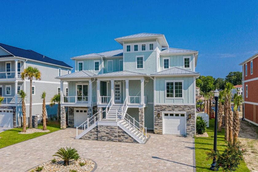 This is truly waterway living at its finest. This exquisite 6 - Beach Home for sale in Little River, South Carolina on Beachhouse.com