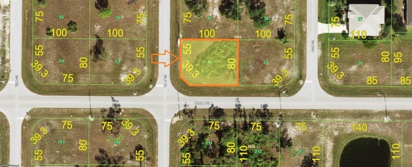 Beautiful Corner Lot with City Water and Sewer in Rotonda Sands! - Beach Lot for sale in Placida, Florida on Beachhouse.com