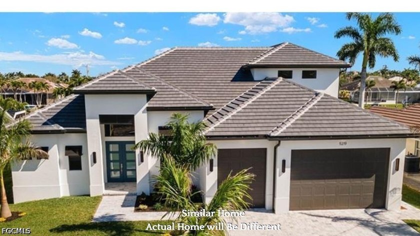 Luxury Pool Home Pre-Construction Ready Late 2027 (Color - Beach Home for sale in Cape Coral, Florida on Beachhouse.com
