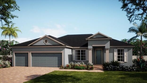 Our beautiful Briella plan includes 4 Bedrooms, 3 full Baths - Beach Home for sale in Palm Bay, Florida on Beachhouse.com