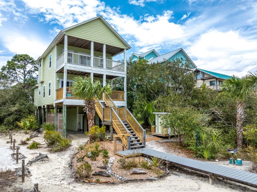 Experience coastal living at its finest with this charming GULF - Beach Home for sale in Cape San Blas, Florida on Beachhouse.com
