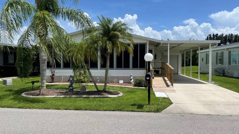 This home is located in the upscale 55+ gated community - The - Beach Home for sale in North Fort Myers, Florida on Beachhouse.com