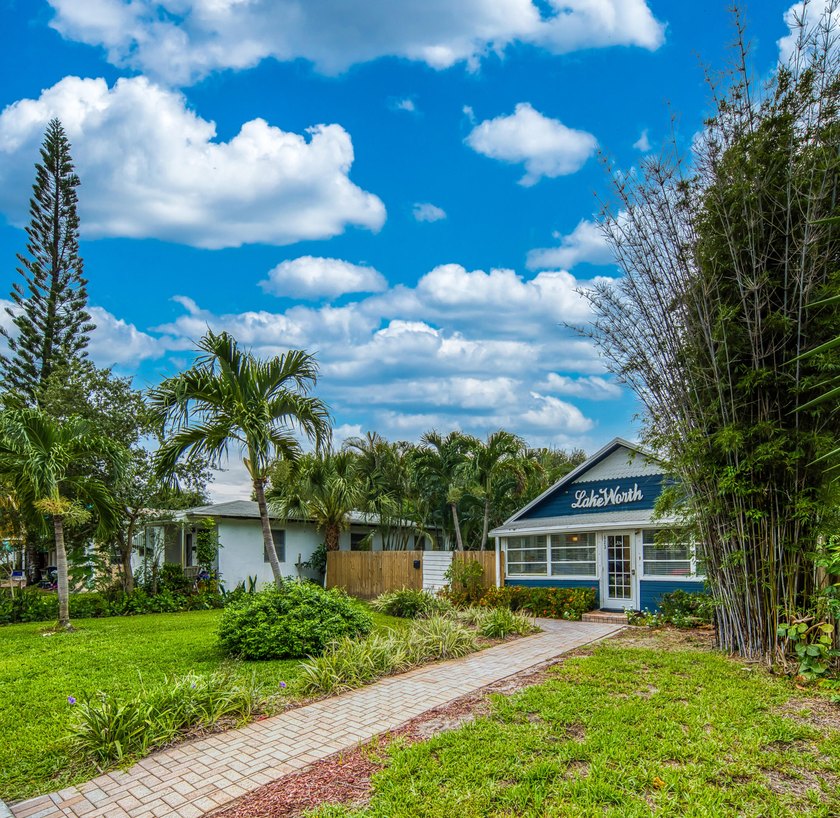 Adorable Key West style two bedroom cottage located just blocks - Beach Home for sale in Lake Worth Beach, Florida on Beachhouse.com