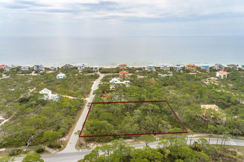 Excellent one-acre homesite in the prestigious gated St. George - Beach Lot for sale in St. George Island, Florida on Beachhouse.com