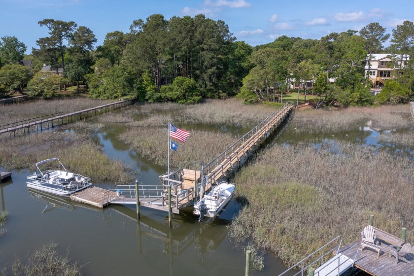 Marshfront home with a dock in Mount Pleasant! Who says you - Beach Home for sale in Mount Pleasant, South Carolina on Beachhouse.com