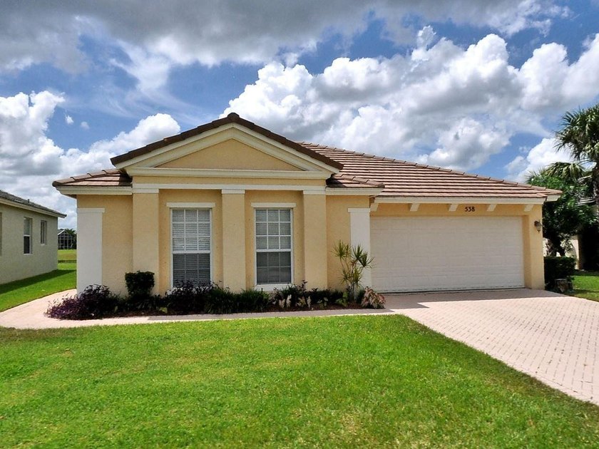 3BR 2 BA 2 CG CBS home in the Lake Forest gated community of St - Beach Home for sale in Port Saint Lucie, Florida on Beachhouse.com