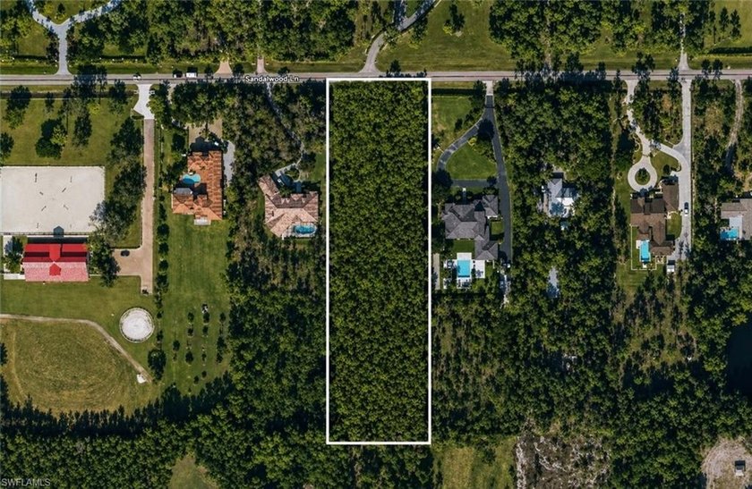 An exceptional 2.5-acre homesite in the heart of Livingston - Beach Acreage for sale in Naples, Florida on Beachhouse.com