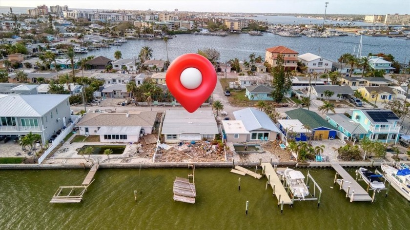 Embrace the opportunity to own 50 feet of direct waterfront in - Beach Home for sale in Madeira Beach, Florida on Beachhouse.com