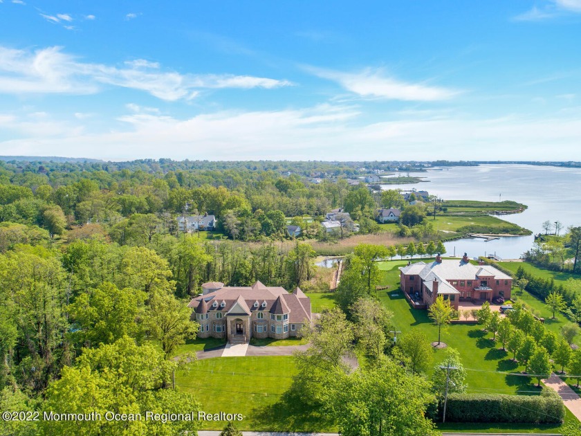 EXPANSIVE GROUNDS SITUATED DIRECTLY ON THE SHREWSBURY RIVER! - Beach Home for sale in Rumson, New Jersey on Beachhouse.com