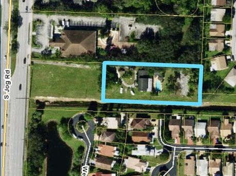 Great opportunity to buy and redevelop a 1+ acre property zoned - Beach Commercial for sale in Greenacres, Florida on Beachhouse.com