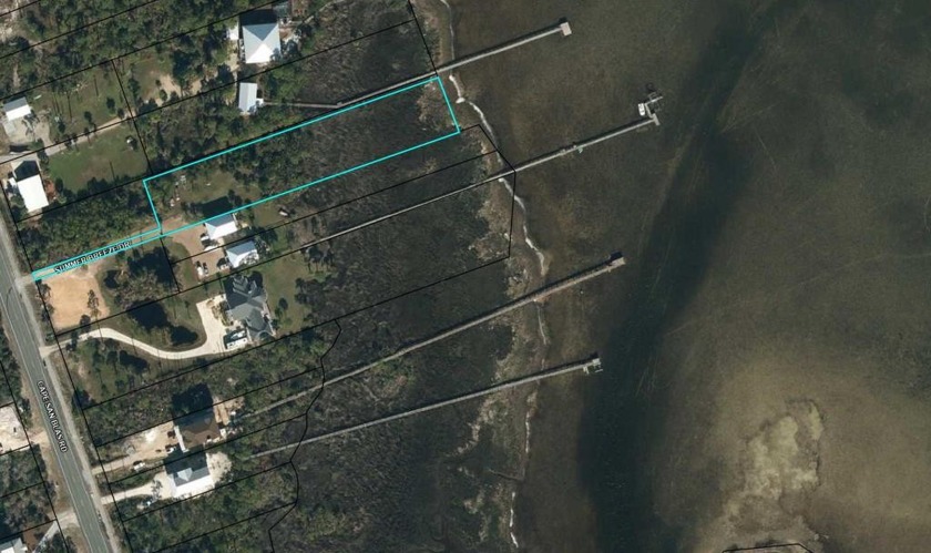 This beautiful, unobstructed 1.2 ac bayfront lot has a shared - Beach Lot for sale in Port St Joe, Florida on Beachhouse.com
