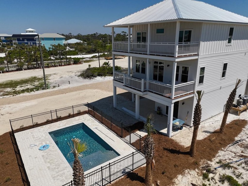 Brand new completed in April.  House is located in the X flood - Beach Home for sale in Cape San Blas, Florida on Beachhouse.com