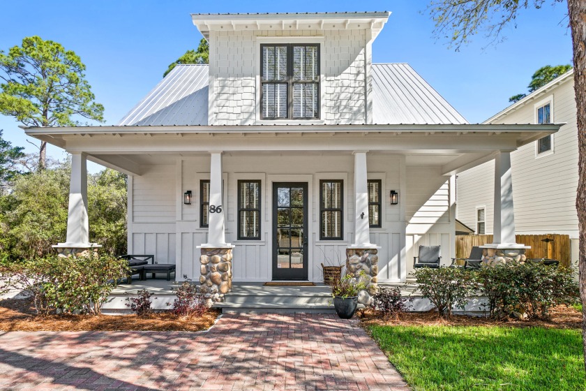 An upscale modern craftsman in a private setting of its own - Beach Home for sale in Santa Rosa Beach, Florida on Beachhouse.com
