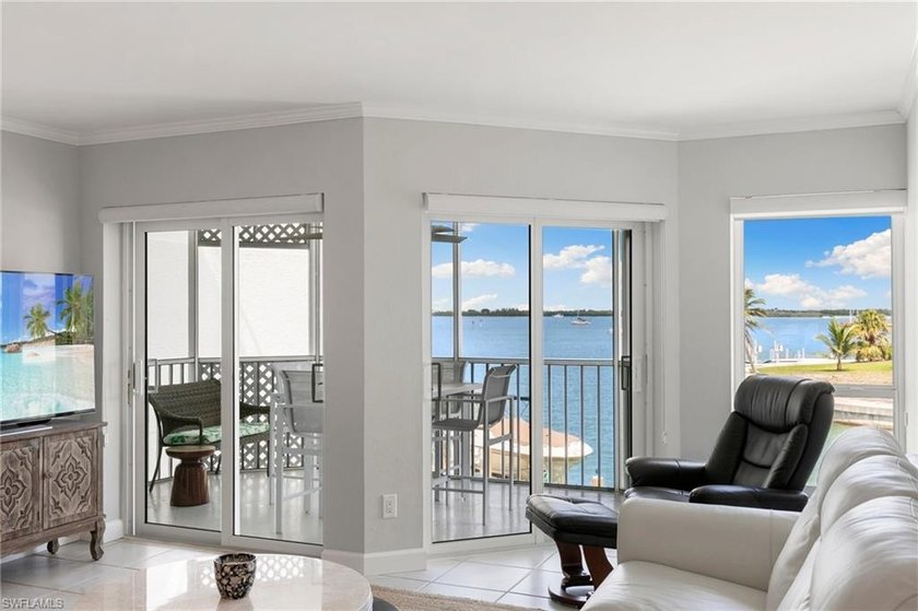 TWO side-by-side deeded boat slips, 30 feet each, offering quick - Beach Condo for sale in Marco Island, Florida on Beachhouse.com