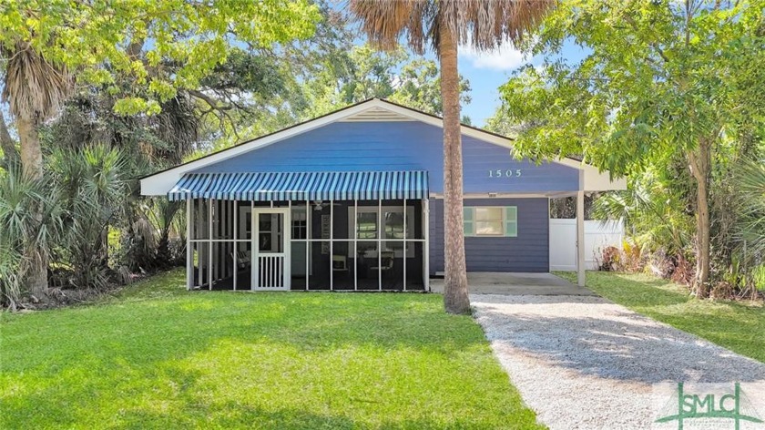 Experience the coastal lifestyle in this classic Tybee Island - Beach Home for sale in Tybee Island, Georgia on Beachhouse.com