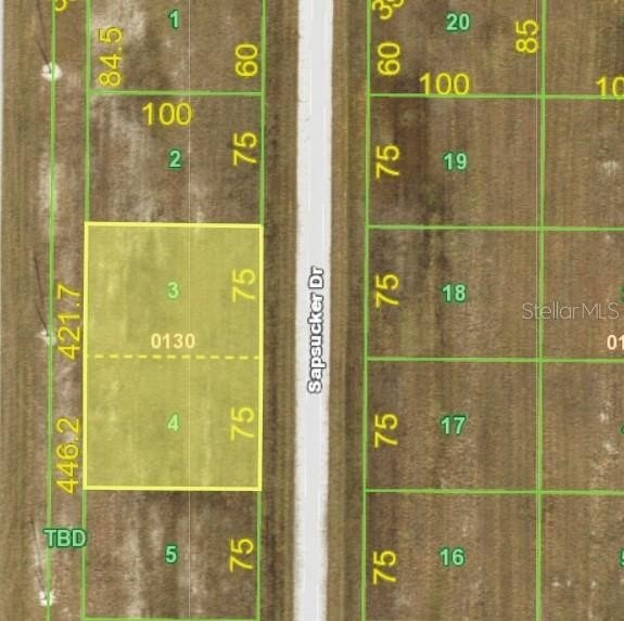 Great double building lot in the Rotonda Meadows subdivision - Beach Lot for sale in Placida, Florida on Beachhouse.com